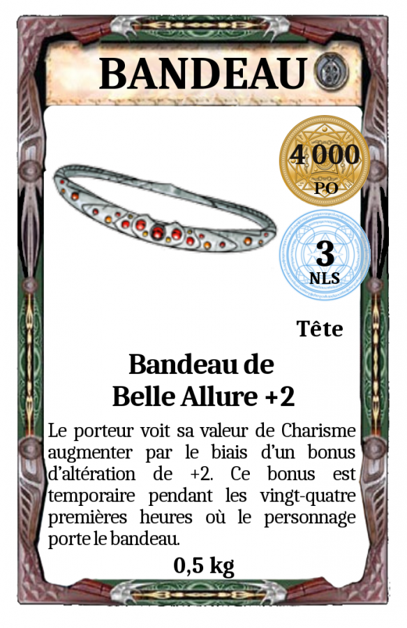 Bandeau de belle allure +2